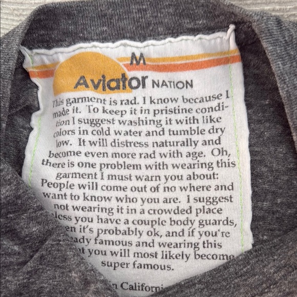 Aviator Nation shirt - Picture 2 of 6